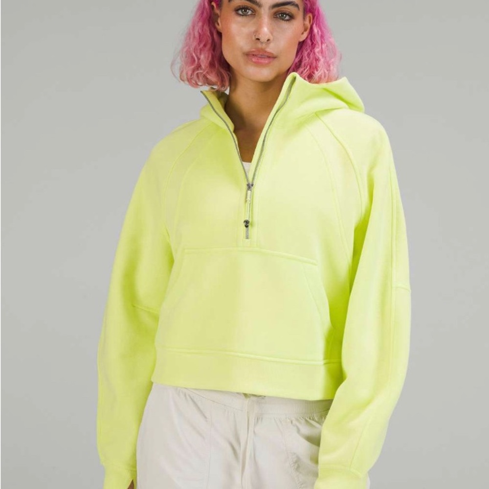 LULULEMON Cropped Half Zip Hoodie
